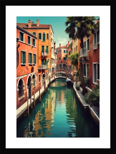 Intimate venice canals framed - intimate,