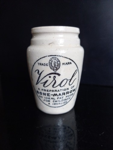 Virol stoneware bone marrow - 'virol',