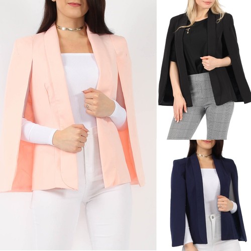 Premium womens cape blazer - womens,