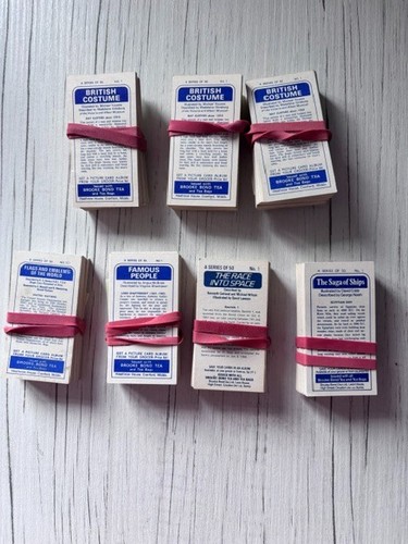 Brooke bond tea cards full - bond,