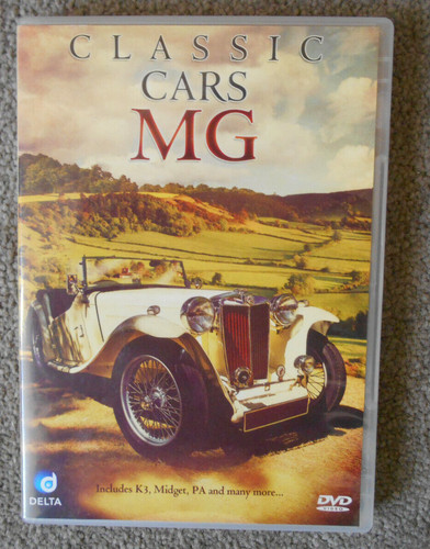 Dvd classic cars includes - cars, mg.
