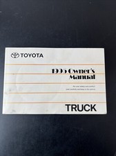 1995 Toyota Truck Owner's