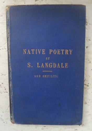 Antique book 1876 native - 1876,