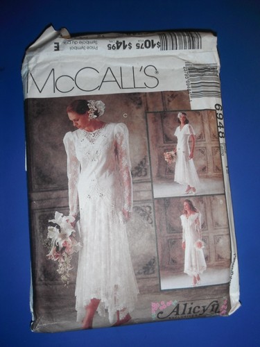 Vtg 1994 mccall 6948 - 6948, bridal