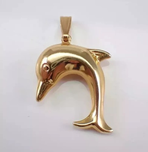 Vintage women dolphin charm - women,