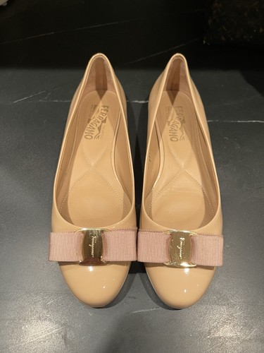 Worn ferragamo vara varina - worn, 3x!