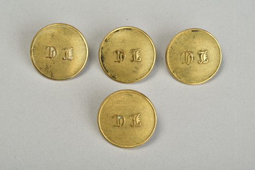 Victorian foxhunting buttons - victorian,