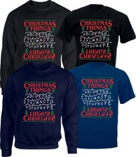 Stranger Things Christmas T-Shirt , Upside Down Xmas Lights Jumper, Mystery Top