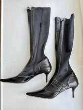 Le Silla boots High Heel Two Zips Leg-hugging Size 36 Unused
