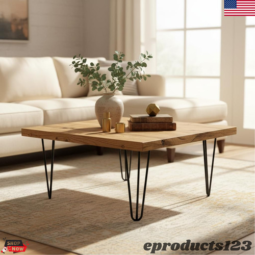 Rustic solid wood coffee - rustic,