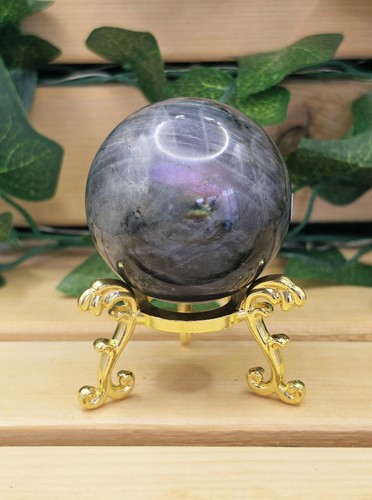 Purple flash labradorite - flash,