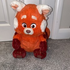 Official Disney Store Panda Mei Turning Red Red Panda Large Plush Soft Toy 44cm
