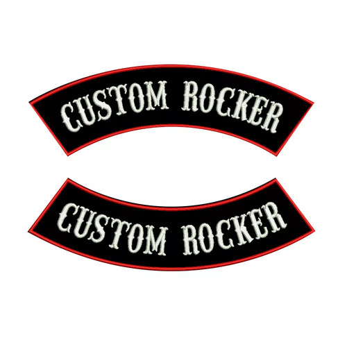 Custom rocker back - rocker, patch