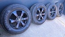 Genuine Volkswagen Amarok 18" Alloy wheels VW Goodyear Wrangler all terrain