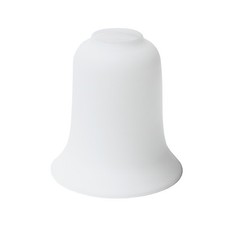 Opal White Bell Glass Light