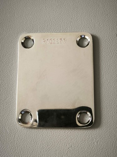 Stamped neck plate - stamped,