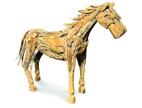 Foal horse garden sculpture - foal,