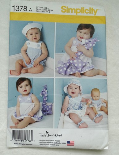 Simplicity sewing pattern 1378 - pattern,