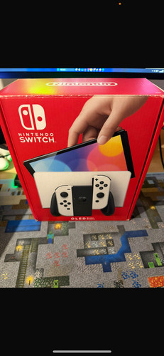 Nintendo switch oled white - nintendo,