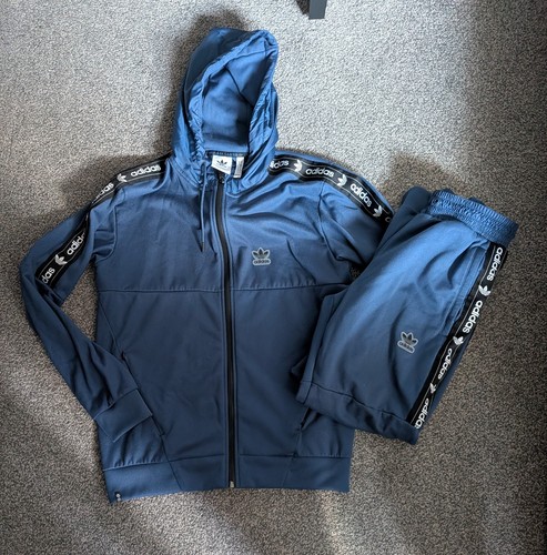 Adidas mens tracksuit blue - adidas,