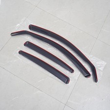 4PCS 4 Door Saloon Wind Deflectors Tinted For BMW 3 Series F30 2012-2018