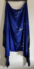 Unisex Blue Sarong Beach Pool