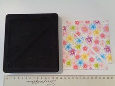 Sizzix Bigz Half-Square Triangles 4 1/2" F Square - Fabric & Quilting Craft Die