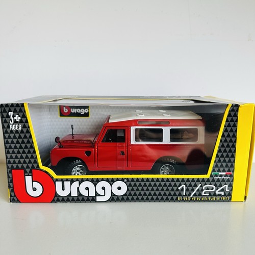 Burago scale red - red, land