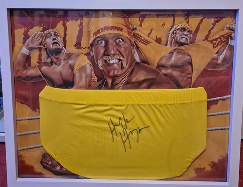 Hulk hogan autographed signed - hulk,