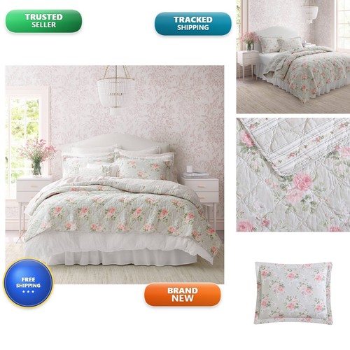 Laura ashley queen - quilt, set