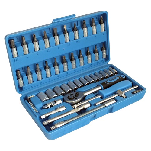 Drive sockets set 46pc - sockets,