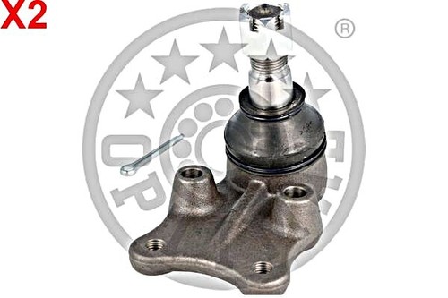 Front lower ball joint - ball, 2x