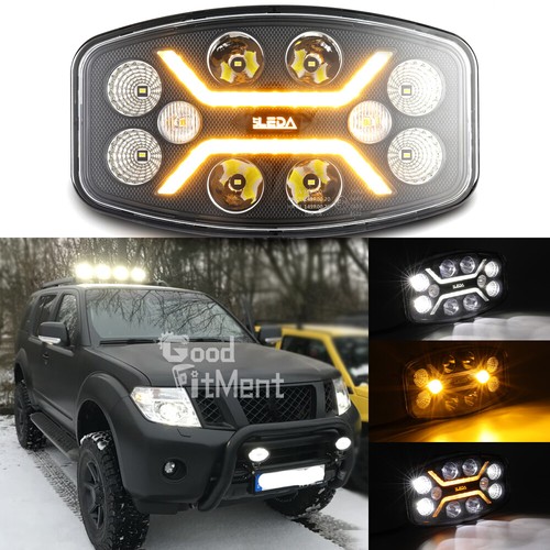 Led work warning - 10",