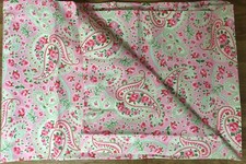 Rosali Paisley Pink IKEA One Housewife Pillowcase Cotton New 50x80cm Zip Floral