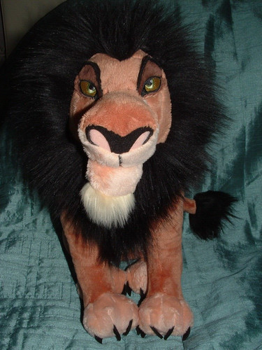 Disney store lion - lion, scar