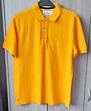 TU Sainsburys Orange Men’s polo short Sleeve Extra Large Size  (45-47)