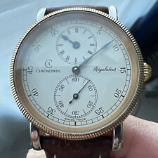 Chronoswiss Regulator Régulateur CH6326 Bronze Steel manual wind Rare