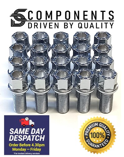 Silver audi wheel bolts - wheel, for