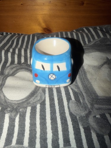Camper van egg cup blue - egg,