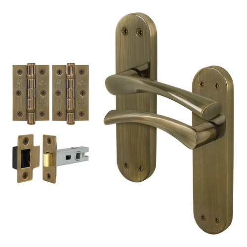 Brass internal door handles - internal,