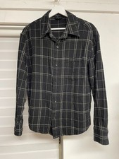 Mens Black Check Zara Shirt
