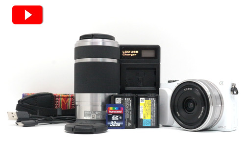 Sony nex white - nex-3n,