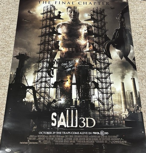 Tobin bell jigsaw autographed - tobin,