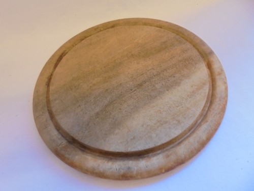 Vintage circular wooden bread - vintage,