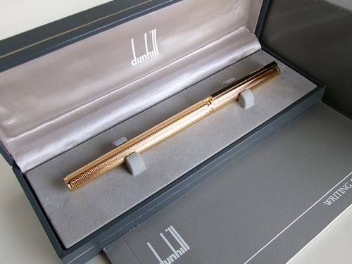 Dunhill gemline fountain - dunhill, pen
