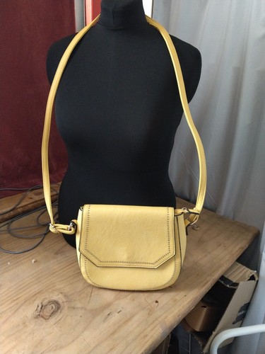 Faux leather shoulder bag - shoulder,