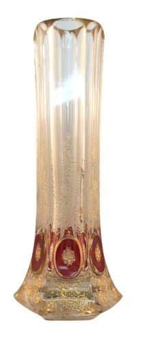 Antique bohemian crystal - crystal, bud
