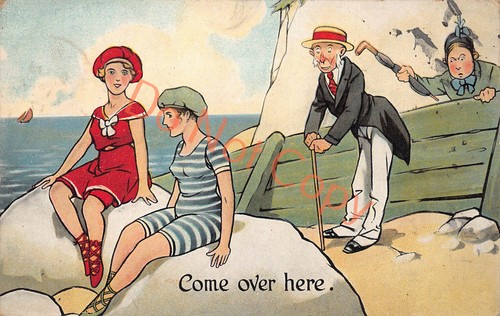 Come over here saucy comic - come,