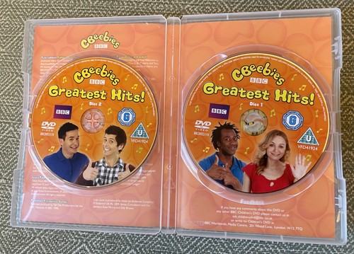 Cbeebies greatest hits dvd - cbeebies,