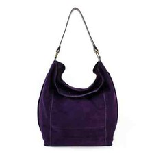 Real Leather Suede Hobo Woman